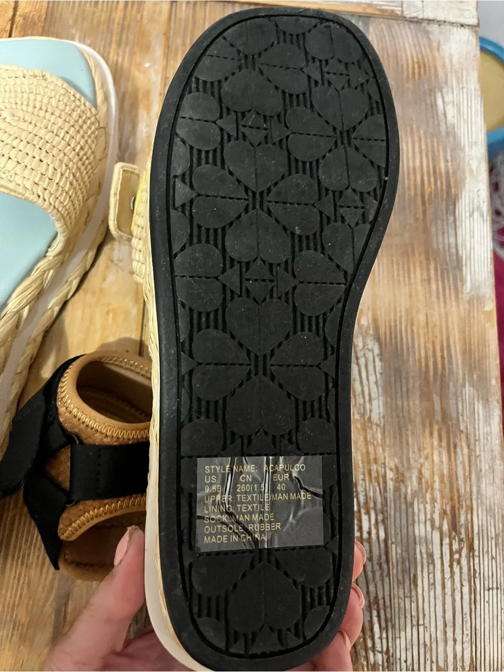 kate spade Alcapulco sandals